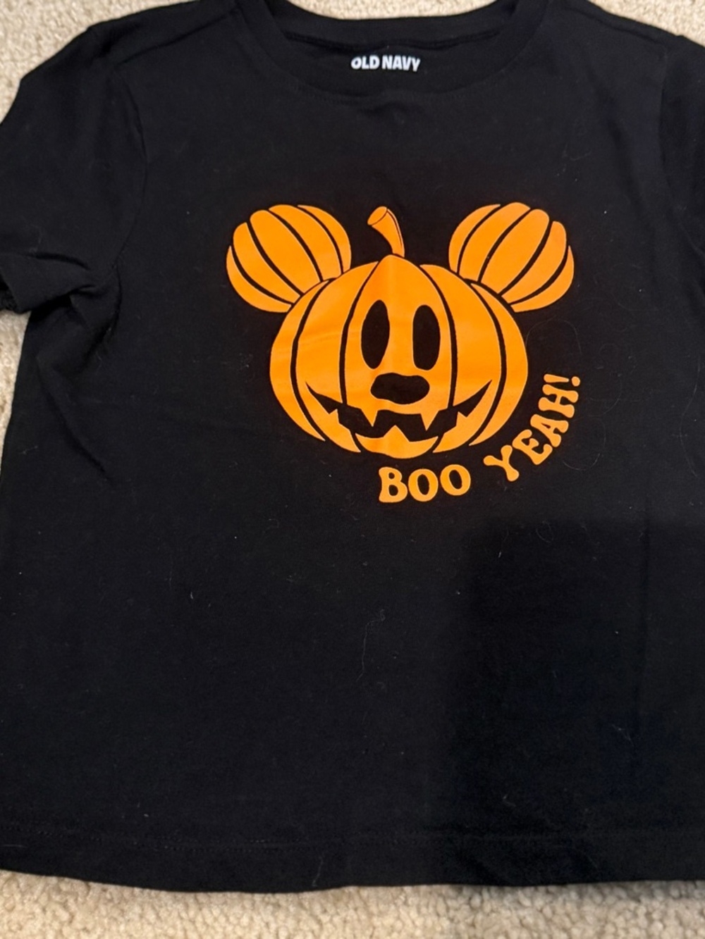Old Navy Black Disney Collaboration Tee